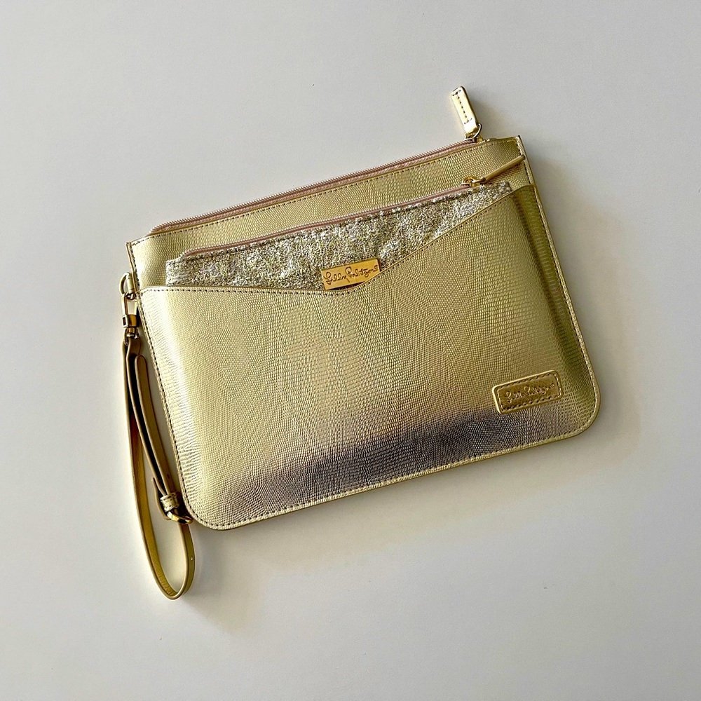 Lilly Pulitzer Kash Double Pouch Wristlet